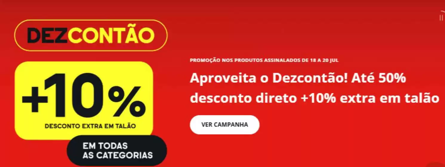 Catálogo Worten | +10% | 2026-07-20T00:00:00.000Z - 2026-07-20T00:00:00.000Z