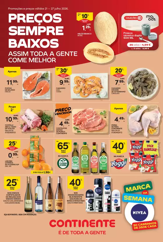 Folheto Continente Bom dia em São Jorge de Selho | Continente Bom Dia: Folheto Semanal | 2026-07-21T00:00:00.000Z - 2026-07-27T00:00:00.000Z