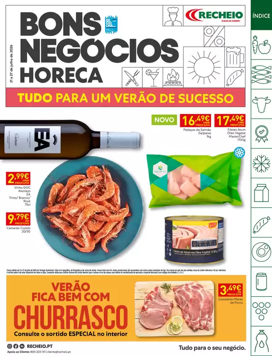 Folheto Recheio em São Jorge de Selho | Recheio Horeca Bons Negócios | 2026-07-21T00:00:00.000Z - 2026-07-27T00:00:00.000Z