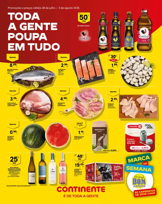Catálogo Continente em Labruge | Madeira: Folheto Semanal | 2026-07-28T00:00:00.000Z - 2026-08-03T00:00:00.000Z
