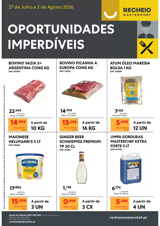 Catálogo Recheio em Vilarandelo | Recheio Oportunidades Imperdíveis | 2026-07-28T00:00:00.000Z - 2026-08-02T00:00:00.000Z