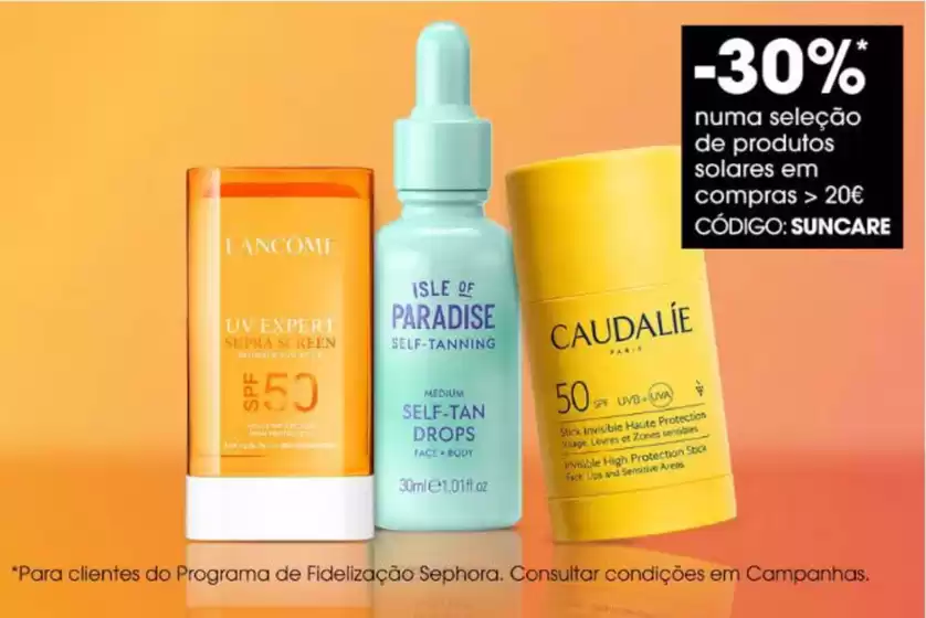 Catálogo Sephora | -30% | 2026-08-03T00:00:00.000Z - 2026-08-09T00:00:00.000Z