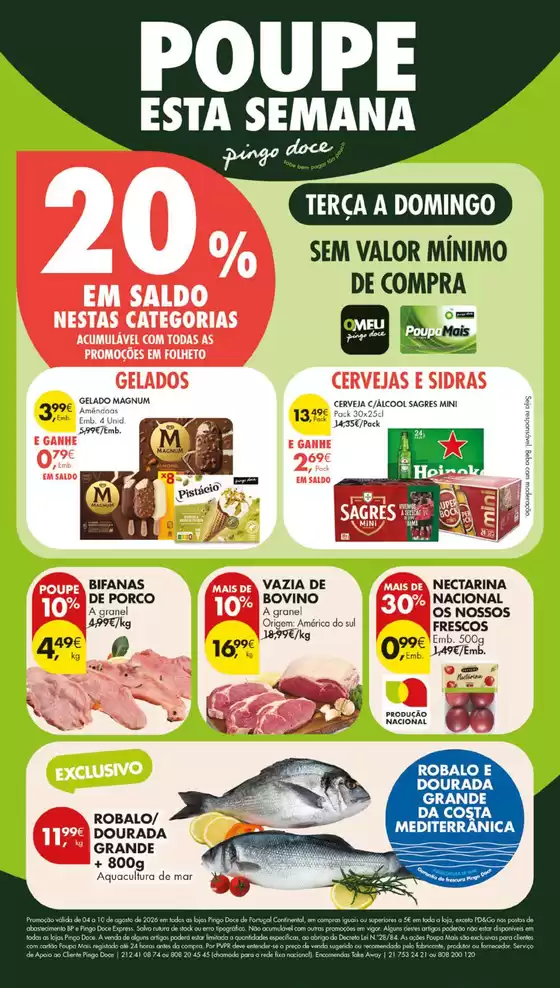 Catálogo Pingo Doce em Ferro | Folheto Poupe Esta Semana Lojas Grandes | 2026-08-04T00:00:00.000Z - 2026-08-10T00:00:00.000Z
