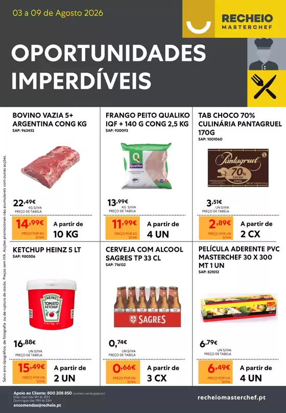Catálogo Recheio | Recheio Oportunidades Imperdíveis | 2026-08-04T00:00:00.000Z - 2026-08-09T00:00:00.000Z