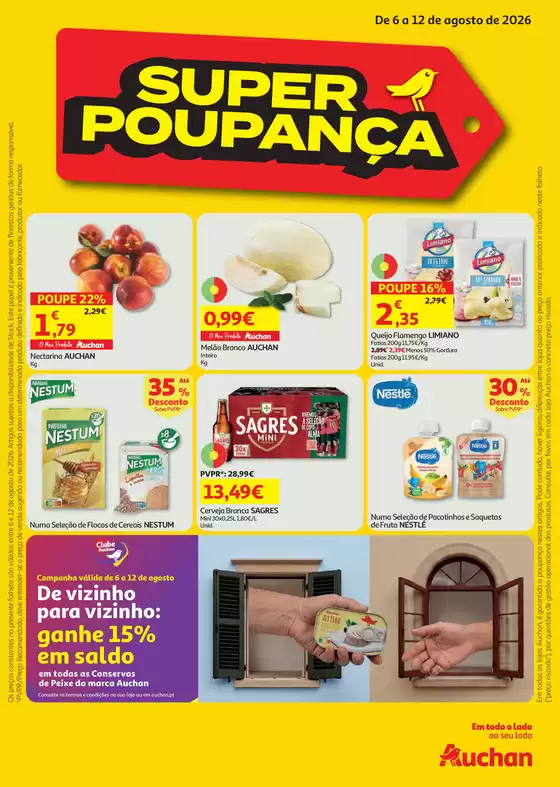 Catálogo Auchan | Super Poupança | 2026-08-06T00:00:00.000Z - 2026-08-12T00:00:00.000Z