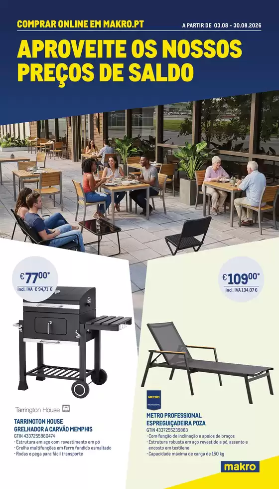 Catálogo Makro | Aproveite os nossos preços de saldo - Marketplace da makro | 2026-08-05T00:00:00.000Z - 2026-08-30T00:00:00.000Z