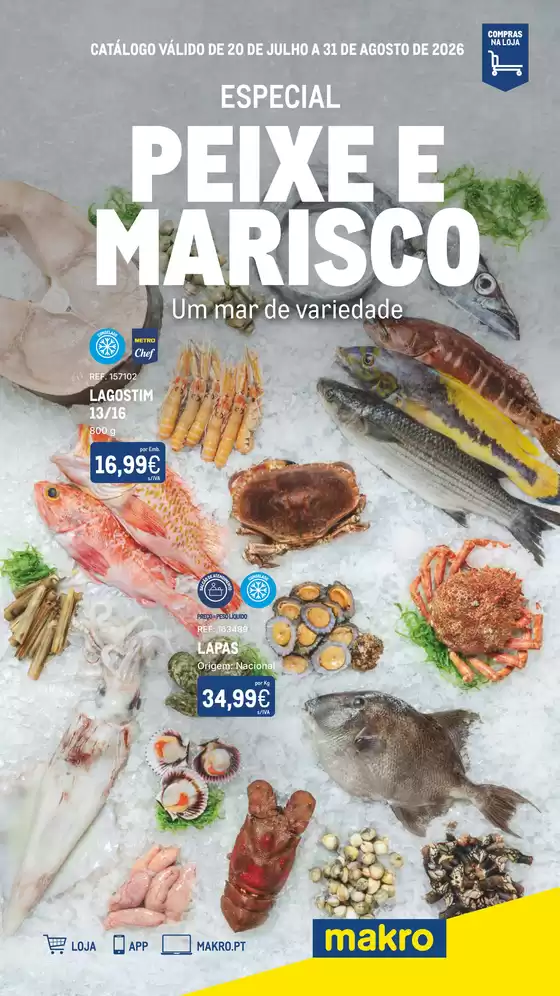Catálogo Makro | Especial Peixe e Marisco | 2026-08-05T00:00:00.000Z - 2026-08-31T00:00:00.000Z