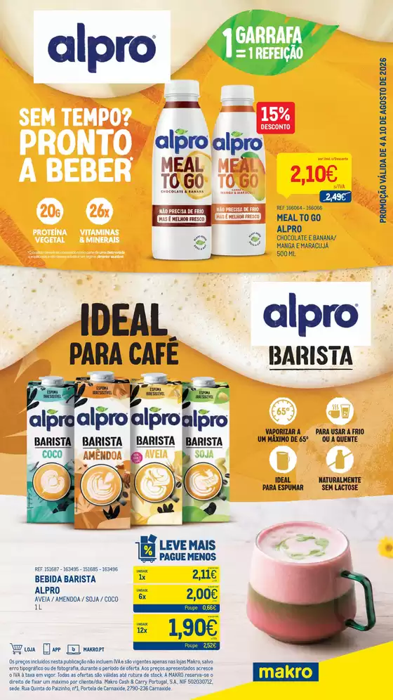 Catálogo Makro | Monofolha Alpro | 2026-08-05T00:00:00.000Z - 2026-08-10T00:00:00.000Z