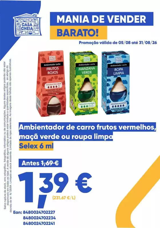 Catálogo Casa Cheia | Selex | 2026-08-05T00:00:00.000Z - 2026-08-31T00:00:00.000Z