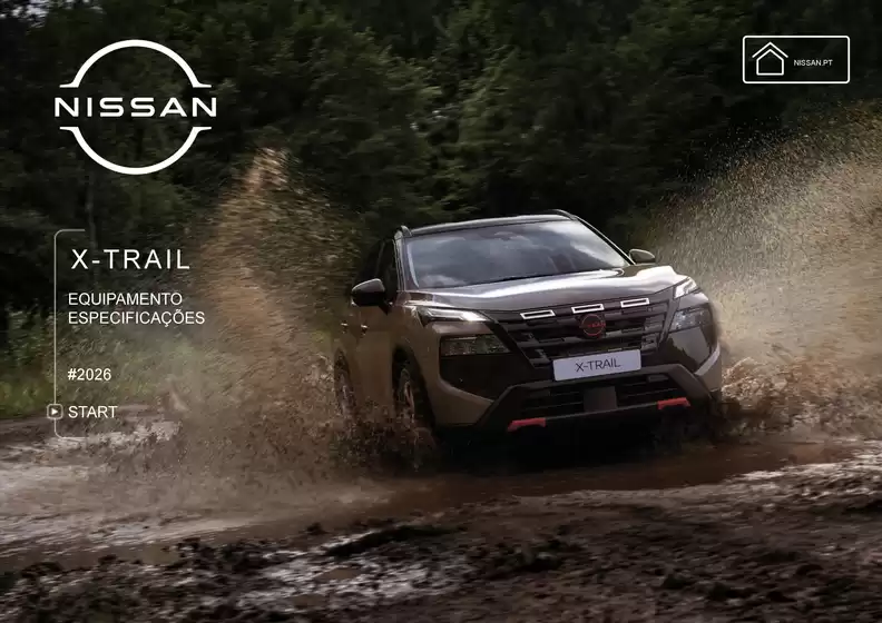 Catálogo Nissan | MC26 X Trail catalogo PT | 2026-08-06T00:00:00.000Z - 2026-12-31T00:00:00.000Z