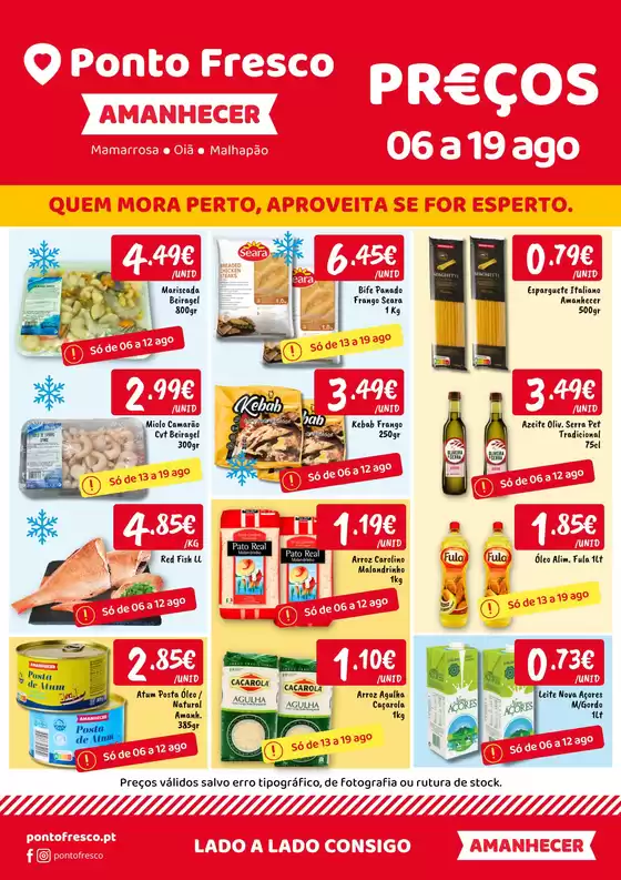 Catálogo Ponto Fresco | Folheto Ponto Fresco | 2026-08-06T00:00:00.000Z - 2026-08-19T00:00:00.000Z
