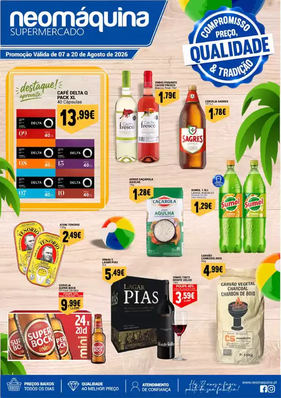 Catálogo Neomáquina | Poupe com Qualidade até 20 de Agosto | 2026-08-07T00:00:00.000Z - 2026-08-20T00:00:00.000Z