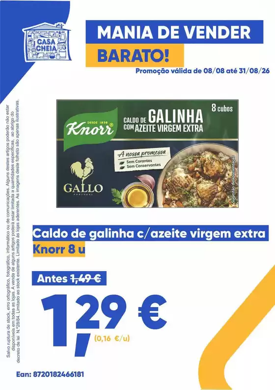 Folheto Casa Cheia em Marinha Grande | Knorr | 2026-08-10T00:00:00.000Z - 2026-08-31T00:00:00.000Z