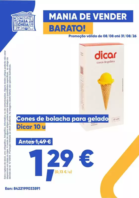 Folheto Casa Cheia em Marinha Grande | Dicar  | 2026-08-10T00:00:00.000Z - 2026-08-31T00:00:00.000Z