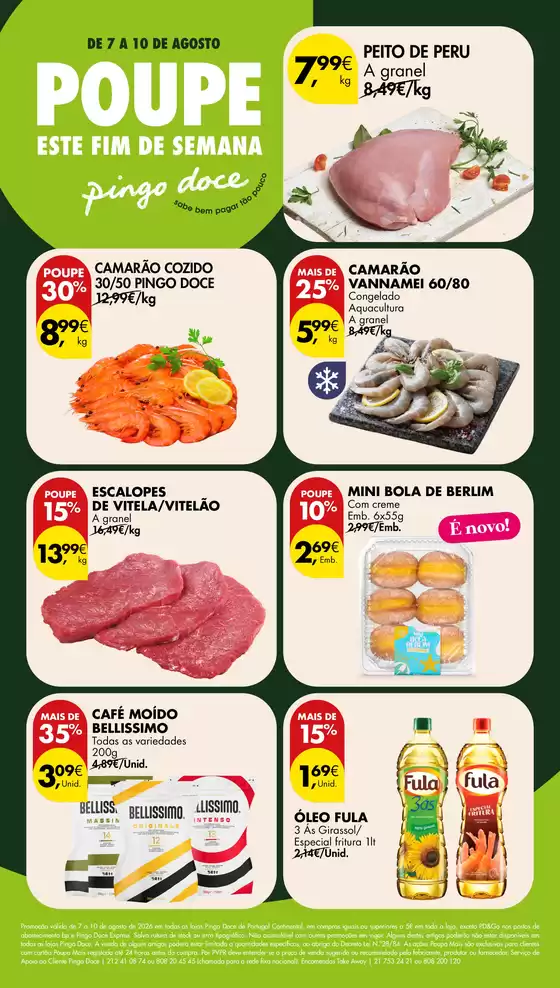 Folheto Pingo Doce | Folheto Poupe Este Fim de Semana | 2026-08-10T00:00:00.000Z - 2026-08-10T00:00:00.000Z