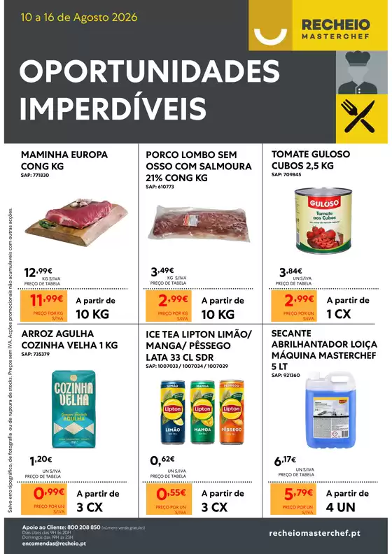 Folheto Recheio em Carriço | Recheio Oportunidades Imperdíveis | 2026-08-10T00:00:00.000Z - 2026-08-16T00:00:00.000Z
