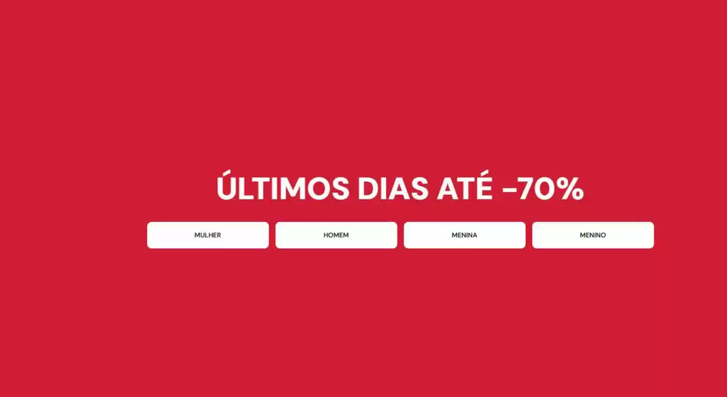 Catálogo Springfield | Últimos dias até -70% | 2026-08-11T00:00:00.000Z - 2026-08-31T00:00:00.000Z