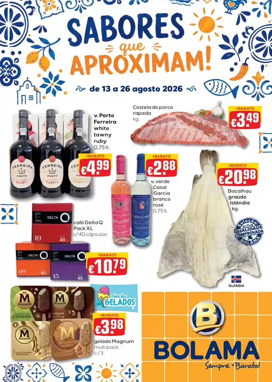 Catálogo Bolama em Pinheiro de Ázere | Folheto Bolama | 2026-08-13T00:00:00.000Z - 2026-08-26T00:00:00.000Z