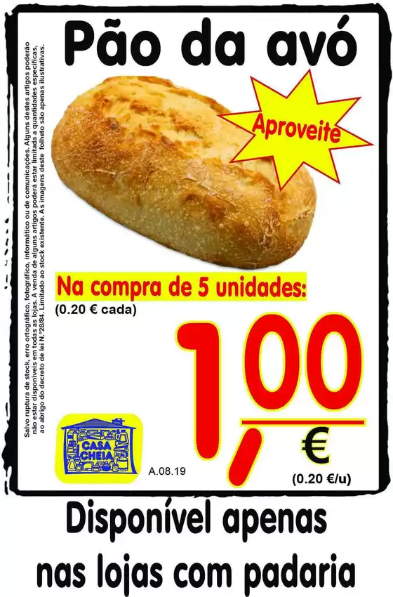 Catálogo Casa Cheia | Pão da avo | 2026-08-14T00:00:00.000Z - 2026-08-19T00:00:00.000Z