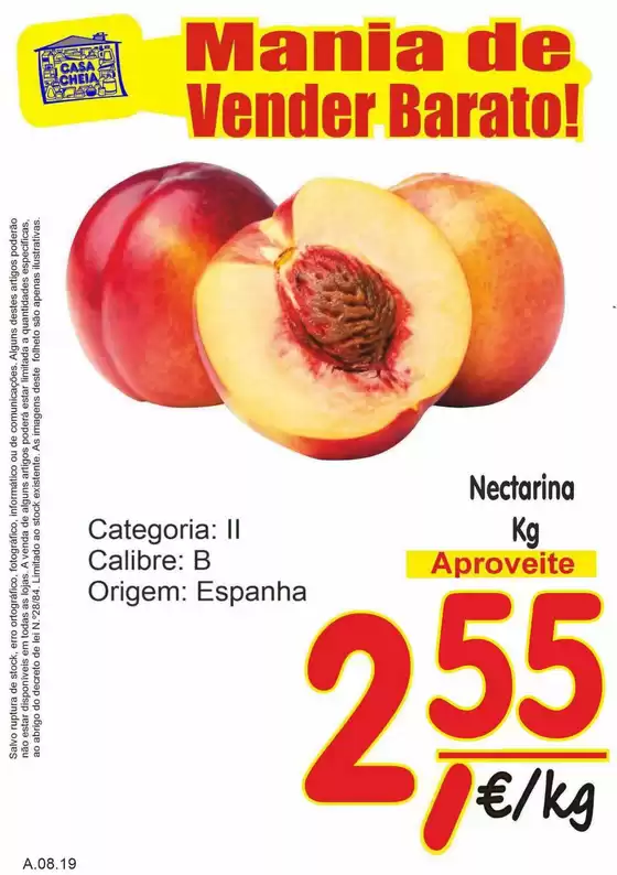 Catálogo Casa Cheia | Nectarina | 2026-08-14T00:00:00.000Z - 2026-08-19T00:00:00.000Z