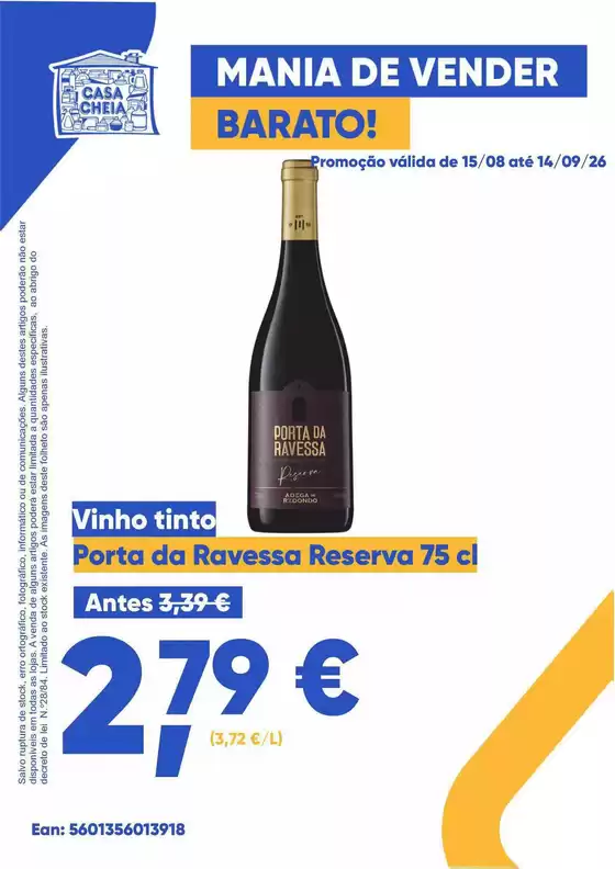 Catálogo Casa Cheia | Ótima oferta para todos os clientes | 2026-08-15T00:00:00.000Z - 2026-09-14T00:00:00.000Z