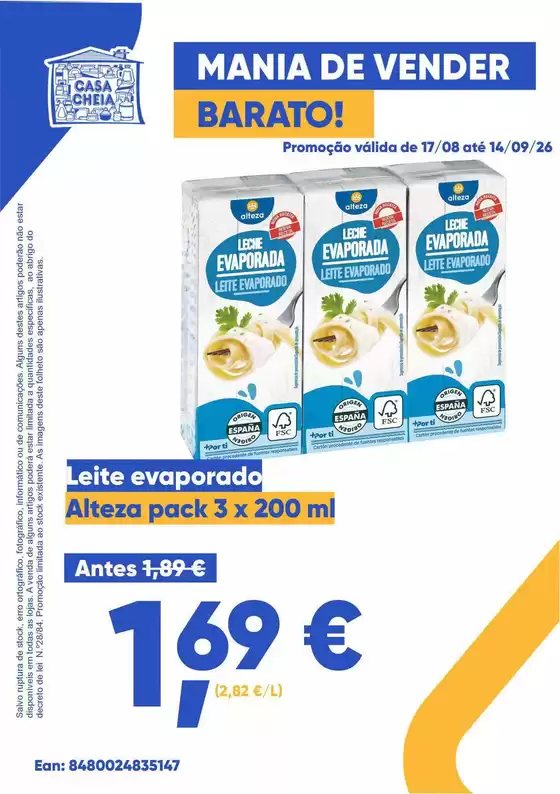 Catálogo Casa Cheia em Arco da Calheta | Ofertas especiais para si!!! | 2026-08-17T00:00:00.000Z - 2026-09-14T00:00:00.000Z
