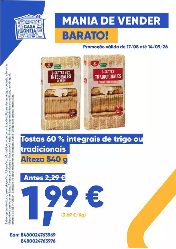 Catálogo Casa Cheia | Novas ofertas para descobrir | 2026-08-17T00:00:00.000Z - 2026-09-14T00:00:00.000Z