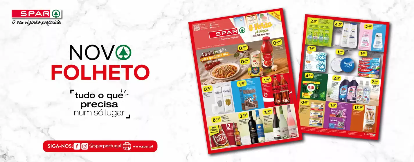 Catálogo SPAR em Santiago de Besteiros | As nossas melhores ofertas para si | 2026-08-16T00:00:00.000Z - 2026-08-30T00:00:00.000Z