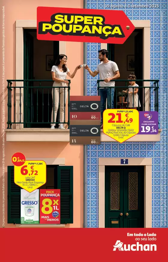 Catálogo Auchan em Couto de Baixo | Super Poupança | 2026-08-19T00:00:00.000Z - 2026-09-03T00:00:00.000Z