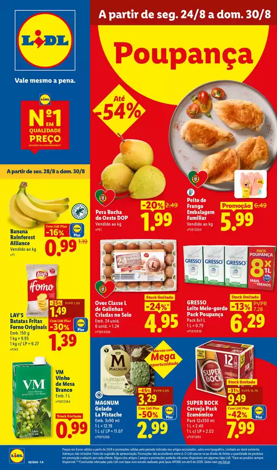 Catálogo Lidl | A partir de 2408 | 2026-08-24T00:00:00.000Z - 2026-08-30T00:00:00.000Z