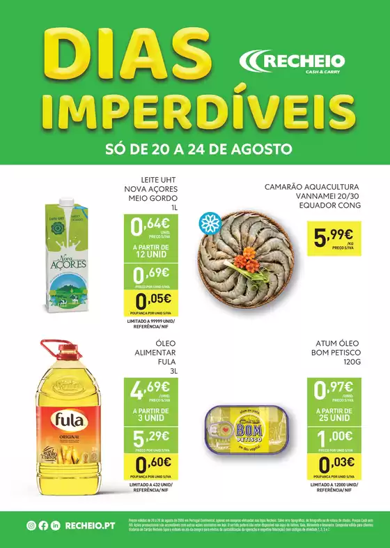 Catálogo Recheio | Recheio Dias Imperdíveis | 2026-08-20T00:00:00.000Z - 2026-08-24T00:00:00.000Z