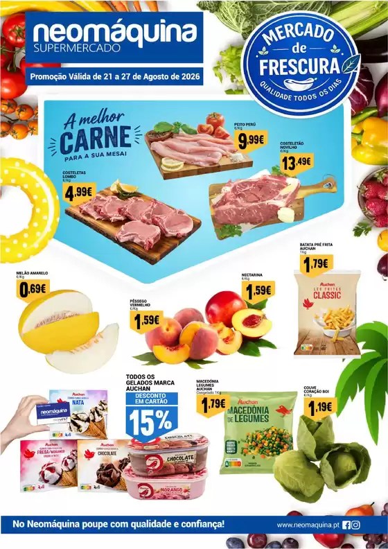 Catálogo Neomáquina | Mercado da frescura até 27 de Agosto | 2026-08-24T00:00:00.000Z - 2026-08-27T00:00:00.000Z