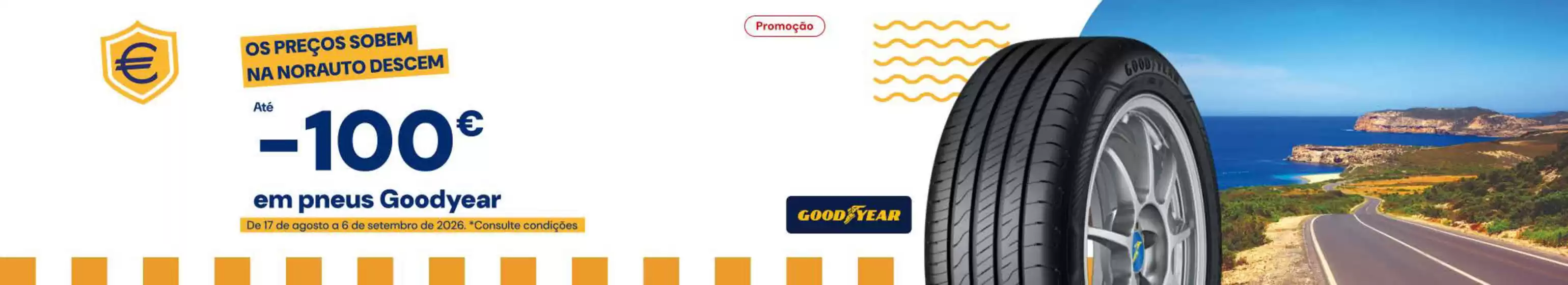 Catálogo Norauto | Até -100€ | 2026-08-24T00:00:00.000Z - 2026-09-06T00:00:00.000Z