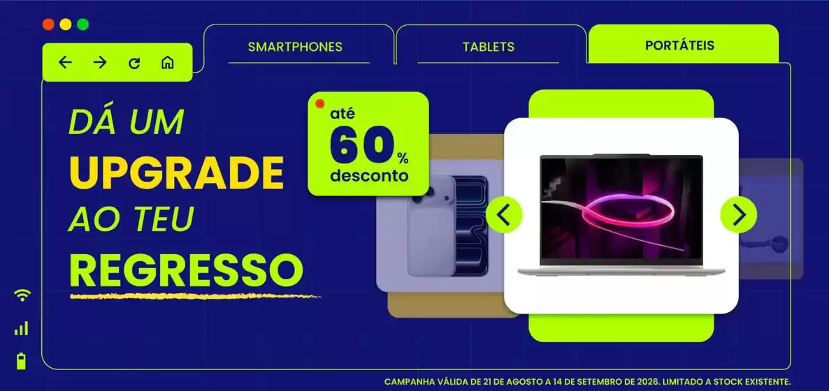 Folheto Tek4life em Lamego | Até 60% desconto | 2026-08-24T00:00:00.000Z - 2026-09-14T00:00:00.000Z