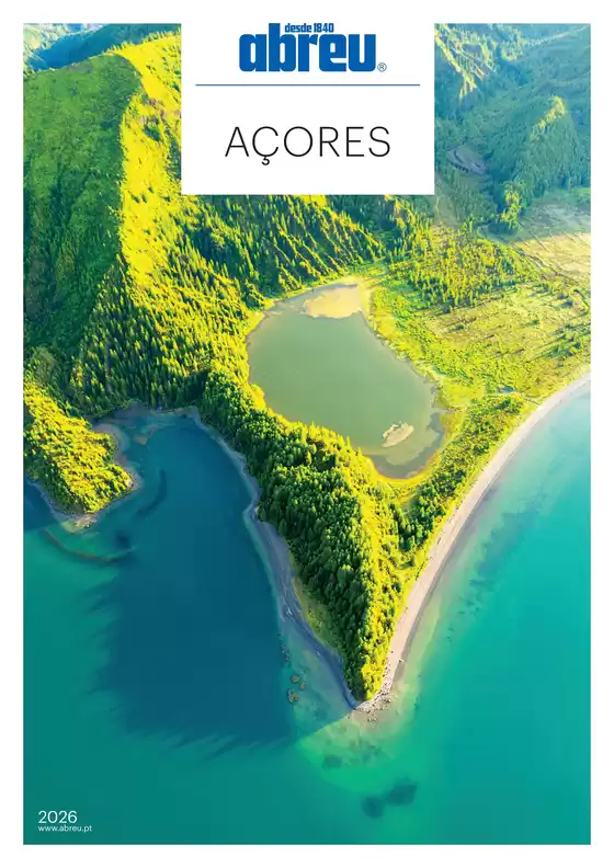 Folheto Abreu em Águeda | Abreu - Açores 2026 | 2026-01-01T00:00:00.000Z - 2026-12-31T00:00:00.000Z