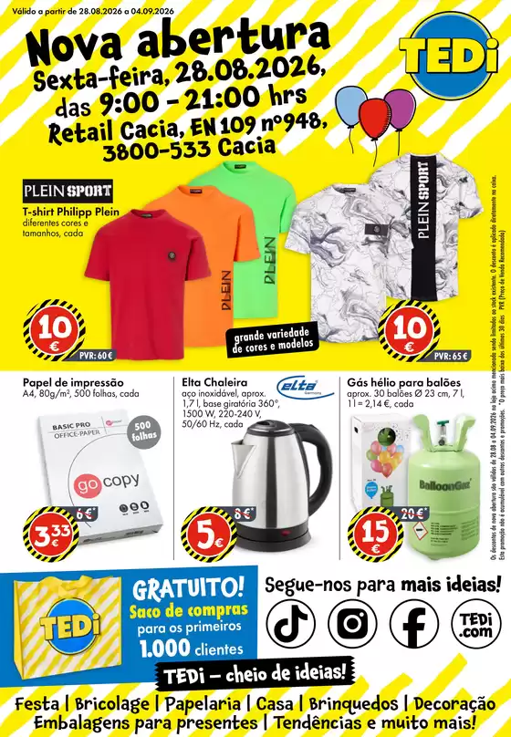 Catálogo Tedi | Nova abertura | 2026-08-28T00:00:00.000Z - 2026-09-04T00:00:00.000Z