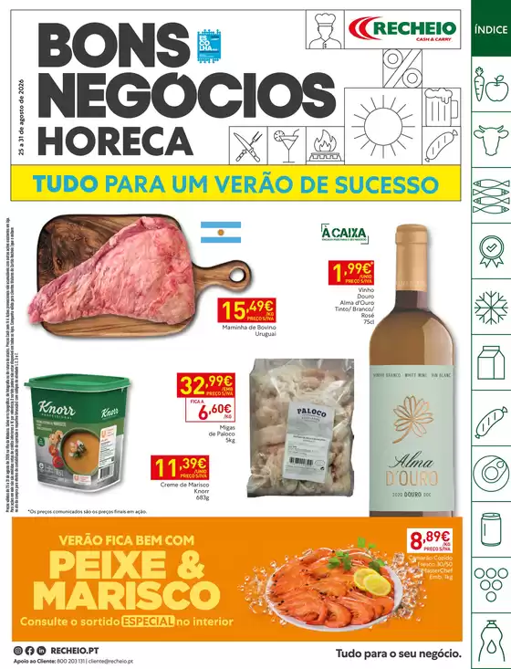 Folheto Recheio em Amorim | Recheio Horeca Bons Negócios Madeira | 2026-08-26T00:00:00.000Z - 2026-08-31T00:00:00.000Z