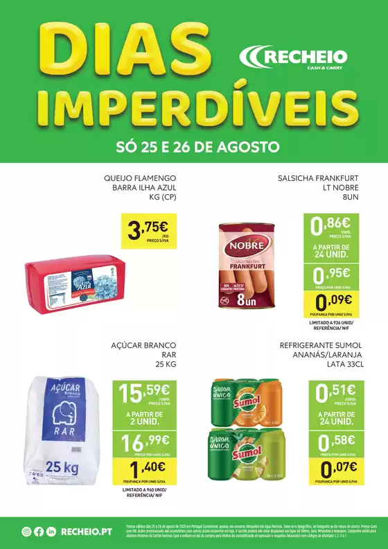 Folheto Recheio em Amorim | Recheio Dias Imperdíveis | 2026-08-25T00:00:00.000Z - 2026-08-26T00:00:00.000Z