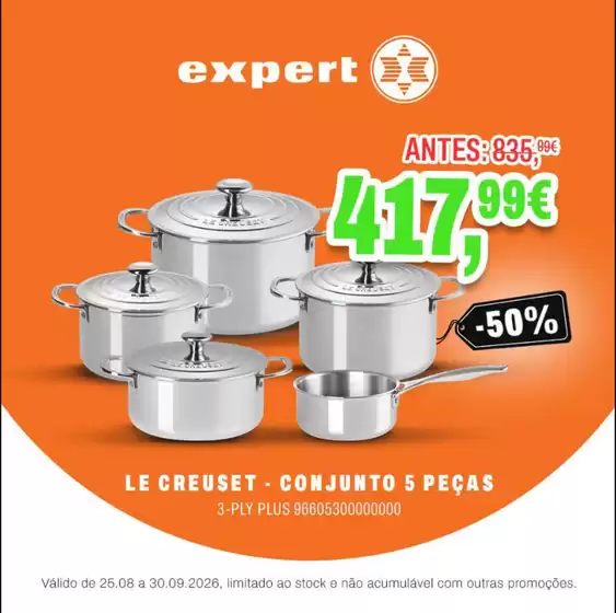 Folheto Expert em Quarteira | -50% | 2026-08-26T00:00:00.000Z - 2026-09-30T00:00:00.000Z