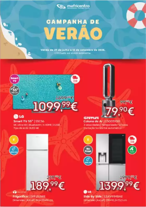 Catálogo Mafricentro | Campanha de verão | 2026-08-26T00:00:00.000Z - 2026-09-12T00:00:00.000Z