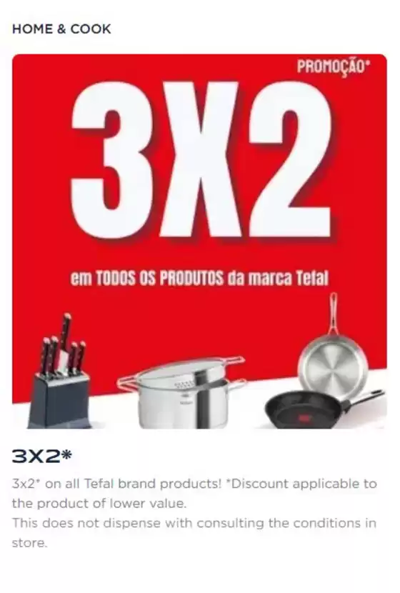 Folheto Freeport Lisboa Fashion Outlet em Soutelo de Aguiar | 3x2 | 2026-08-26T00:00:00.000Z - 2026-09-06T00:00:00.000Z