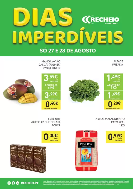 Catálogo Recheio | Recheio Dias Imperdíveis | 2026-08-27T00:00:00.000Z - 2026-08-28T00:00:00.000Z