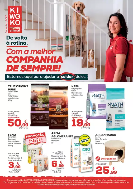 Folheto Kiwoko em Figueira da Foz | Companhia De sempre! | 2026-08-27T00:00:00.000Z - 2026-09-30T00:00:00.000Z