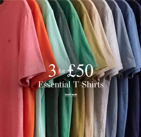 Folheto Superdry em | 3 for £50 | 2026-08-27T00:00:00.000Z - 2026-09-10T00:00:00.000Z