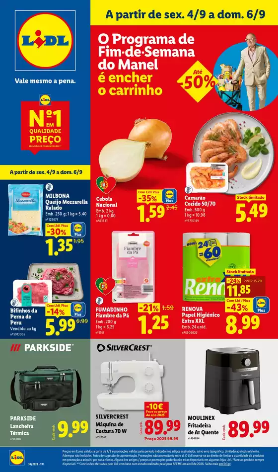 Catálogo Lidl | A partir de 3108 | 2026-08-28T00:00:00.000Z - 2026-09-06T00:00:00.000Z