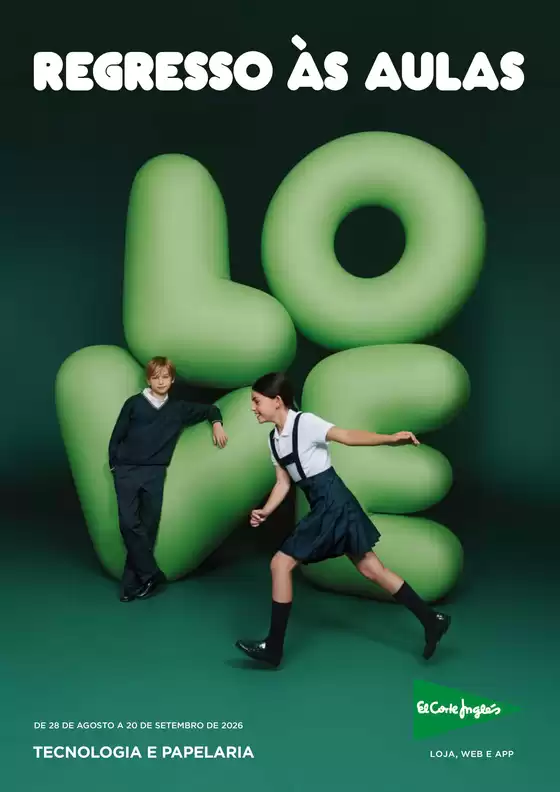 Catálogo El Corte Inglés | Regresso às aulas | 2026-08-28T00:00:00.000Z - 2026-09-20T00:00:00.000Z