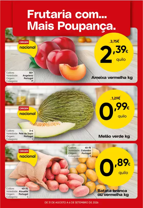 Folheto Froiz em Dálvares | Promoção da semana | 2026-08-31T00:00:00.000Z - 2026-09-06T00:00:00.000Z