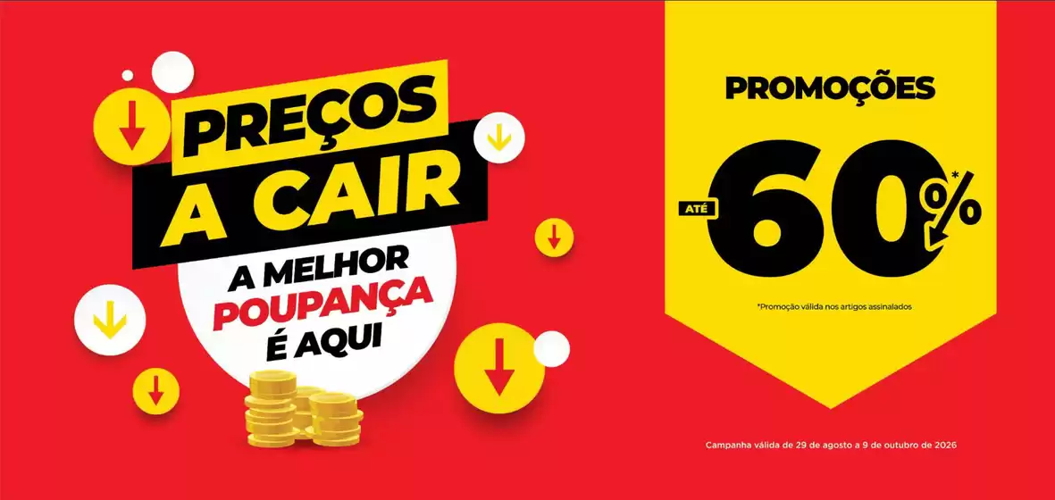Catálogo Espaço Casa | Promoção até -60% | 2026-08-31T00:00:00.000Z - 2026-10-09T00:00:00.000Z