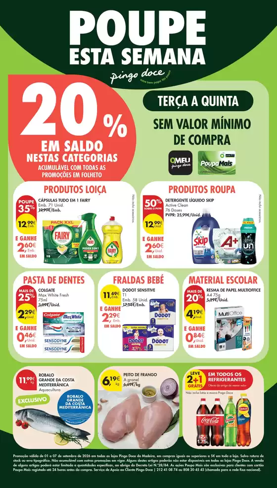 Catálogo Pingo Doce | Folheto Poupe Esta Semana Madeira | 2026-09-01T00:00:00.000Z - 2026-09-07T00:00:00.000Z