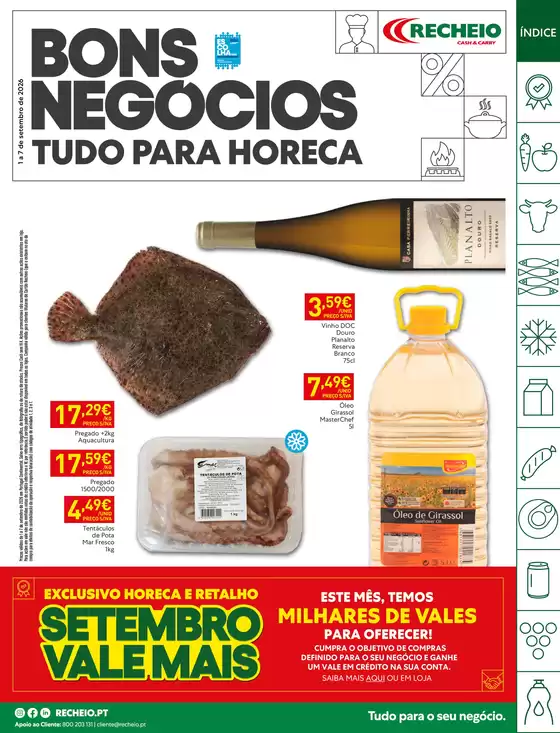 Folheto Recheio em | Recheio Horeca Bons Negócios | 2026-09-01T00:00:00.000Z - 2026-09-07T00:00:00.000Z